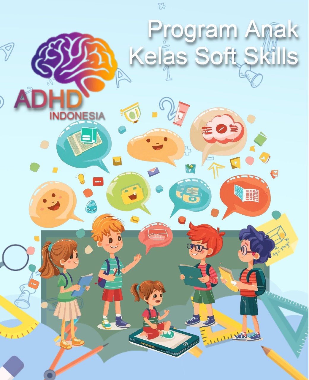 Program ADHD Indonesia Kabupaten Luwu Timur Kelas Soft Skills Anak ADHD